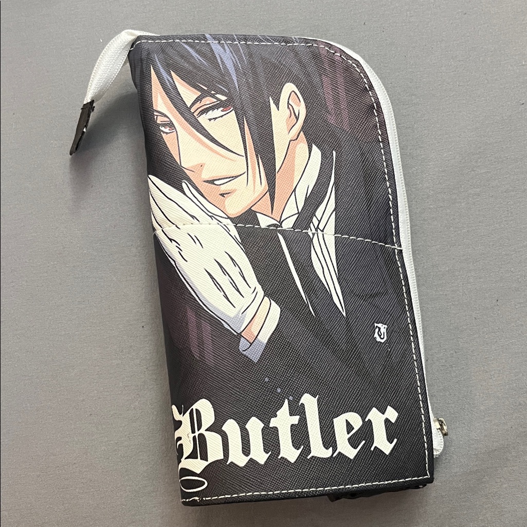 Black Butler Anime Brand New Cosmetics Pencil Pouch Bag Purse